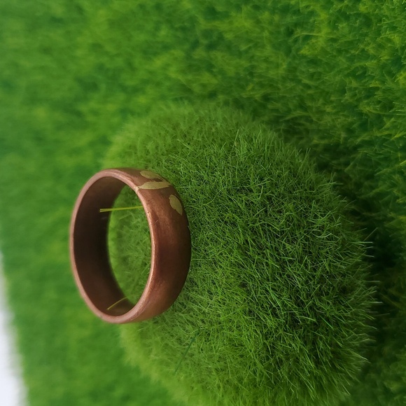 Size 7.5 Copper Solid R803 Ring - Picture 3 of 3